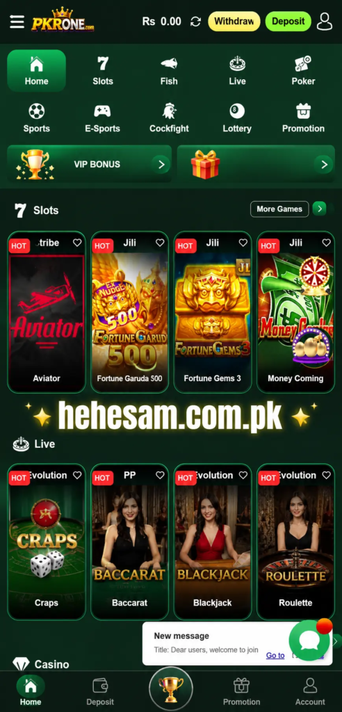 Pkr One Game